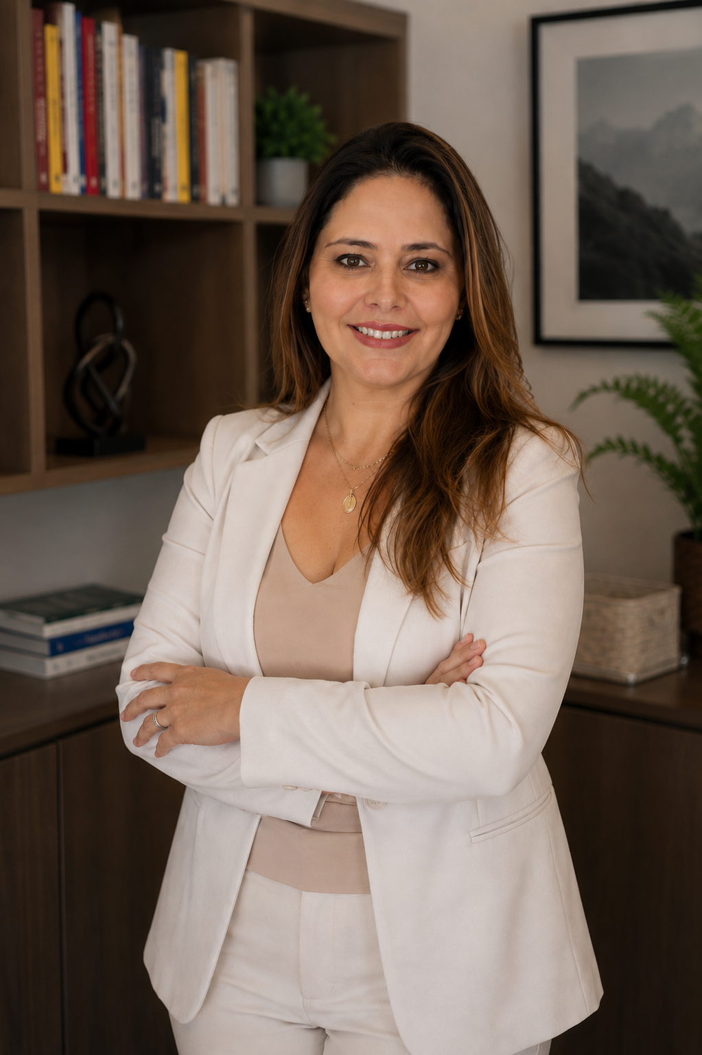 Mayra Freitas em atendimento